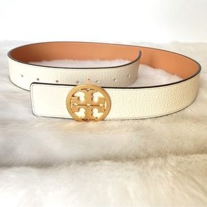 💖Tory Burch Reversible Small Leather Belt